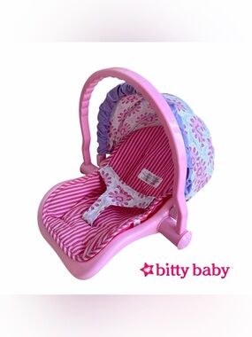 American girl bitty baby RETIRED travel seat/car seat 2016